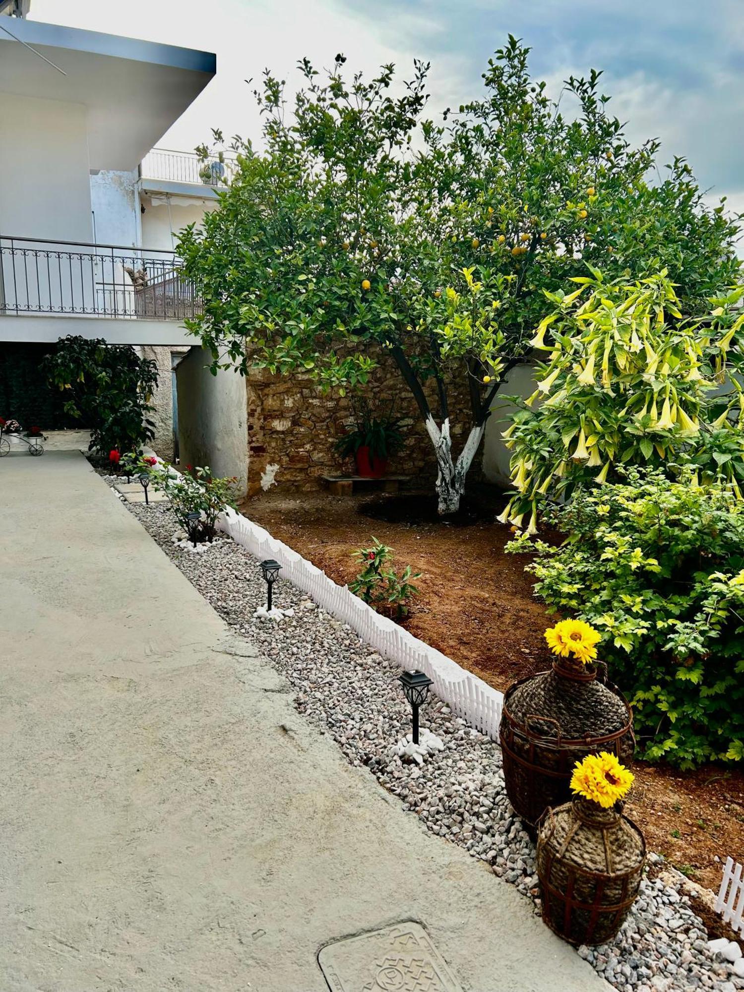 Flower House In Koropi-Near Airport Exterior photo